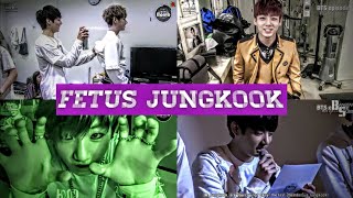 Fetus Jungkook  Cute and Funny Moments [upl. by Aistek352]