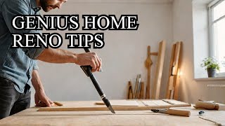 10 Genius Hacks to Revolutionize Your Home Renos [upl. by Jonme266]