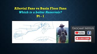 Alluvial Fans vs Basin Floor Fans Pt1  Comparison [upl. by Mendelsohn]