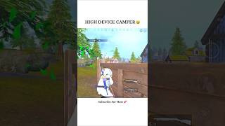 120 FPS Player Camping 🥶😵 bgmi bgmishorts pubgmobile shorts [upl. by Nerhtak]