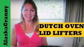 Dutch Oven Lid Lifters For Cast Iron Cooking [upl. by Lorenzo]