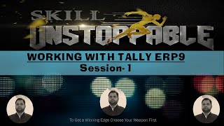 TALLY ERP90  STARTING TALLY  WORKING WITH TALLY  COMPANY CREATION [upl. by Akfir]