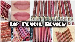 Lip Pencils Review  LongLasting Pencils makeulbeauty44 [upl. by Seraphim194]