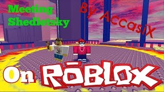 Meeting Shedletsky on Roblox [upl. by Welby]