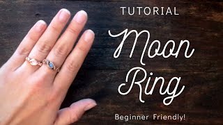 Moon Ring  Tutorial [upl. by Maud]