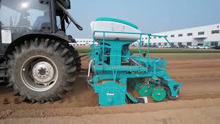 24 rows YongXiang Precision Rotary Tilling Seeder And Fertilizer Applicator [upl. by Inilam]