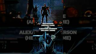 Deathstroke Arkham Vs Alexander Anderson Hellsing  Battle  hellsingultimate batmanarkham [upl. by Petrina]