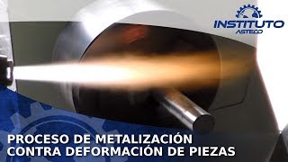 Proceso de metalización contra deformación de piezas [upl. by Season]