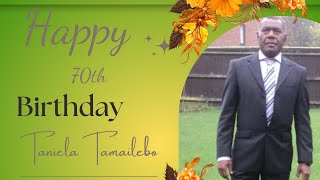 70th Birthday Celebration for Mr Taniela Tamailebo [upl. by Arocahs]