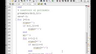 interpolacion polinomica de newton con Matlab [upl. by Annohs]