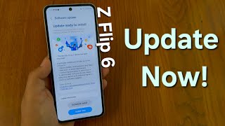 October security update for Galaxy Z Flip 6 [upl. by Good]