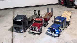 Tamiya Semi Builds Globetrotter King Hauler Bruder [upl. by Zondra]