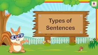 Four Types Of Sentences For Kids  English Grammar  Grade 2  Periwinkle [upl. by Launam]