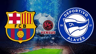 FC BARCELONA vs DEPORTIVO ALAVES  LALIGA 2024 [upl. by Eveline]