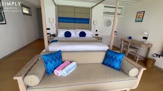 Cora Cora Maldives  Lagoon Villa Tour [upl. by Gonroff]