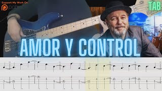 Amor y Control · Rubén Blades Bajo ELECTRICO  LATIN BASS LINE [upl. by Remas]