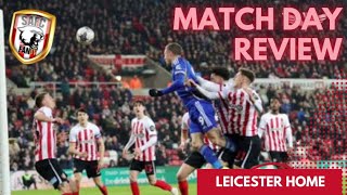 SUNDERLAND 01 LEICESTER MATCH REVIEW  BY JACK SHIELDS [upl. by Brozak]