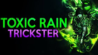 【Path of Exile  Outdated】Toxic Rain Trickster –Build Guide– Perfect Starter  Handles All Content [upl. by Nangem]