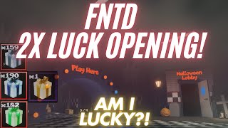 FNAF TD 2X LUCK TIMELAPSE WILL I GET THE NEW APEX [upl. by Norra470]