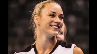 Beauty and Stronger Louisa Lippmann Germany Volleyball [upl. by Winthorpe997]