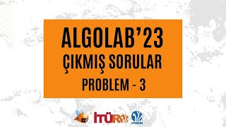 AlgoLAB23  Problem 3 [upl. by Sidras48]