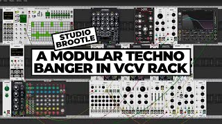 A Modular Techno Banger in VCV Rack [upl. by Nairadal181]