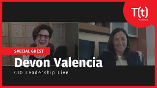 CIO Leadership Live with Devon Valencia CIO of CareSource [upl. by Acemat]