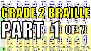 Grade 2 Braille 17  How to Memorize 50 of the 64 Braille Cells [upl. by Lasonde617]