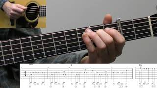 Cherokee Shuffle  Intermediate Bluegrass Guitar Lesson With Tab [upl. by Hu913]