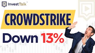 CrowdStrike Stock Plummets 13 After Massive IT Outage [upl. by Calder]