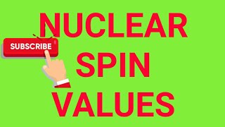 Nuclear spin Ivalues for EPRNMR calculation of no of lines [upl. by Alidus]