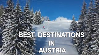 Top 5 Holiday destinations in Austria for skiing Holidays [upl. by Ynohtnaeoj]