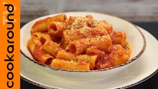 Rigatoni allamatriciana di Luca  Ricette primi piatti sfiziosi [upl. by Aikim]