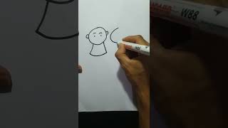 HOW TO DRAW Upin Ipin  Menggambar Upin Ipin [upl. by Nalad257]