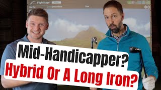 Should A MidHandicap Golfer Use A Hybrid Or Long Iron [upl. by Airamalegna]