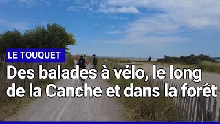 Des balades à vélo au Touquet entre mer et forêt [upl. by Mansur]