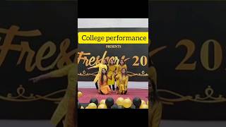 College dance performance😍Nachange saari raat song dance  collegedance collegedancevideo dance [upl. by Geer596]