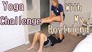 Couples yoga challenge Carrington Blakely [upl. by Dosh]