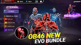 Ob46 Update New Evo Bundle l Free Fire New Event l Ff New Event l Ob 46 Update Free Fire [upl. by Hannon]