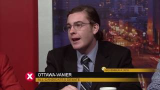 OttawaVanier 2016 Provincial ByElection Debate [upl. by Adnahcir]