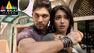 Iddarammayilatho Movie Allu Arjun Action  Allu Arjun Amala Paul Catherine  Sri Balaji Video [upl. by Lavery]