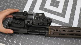 EOTECH EXPS3  G33 Magnifier Review [upl. by Hayn886]