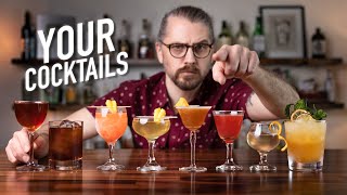 I Make YOUR Cocktail Recipes [upl. by Annav]