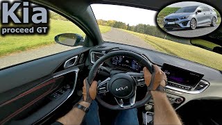 2023 Kia Proceed GT 16 TGDI 150 kW  POV test drive [upl. by Atekihs891]