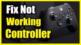 How to Fix Controller Not Working on Xbox Series XS Easy Tutorial [upl. by Ynnavoig]