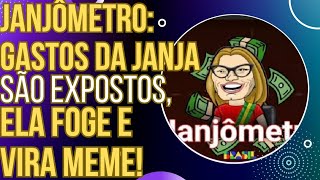 JANJÔMETRO gastos bizarros da Janja são expostos ela se irrita foge e vira meme [upl. by Eldred]