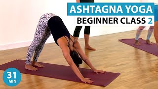 ASHTANGA YOGA BEGINNER CLASS 2 [upl. by Stanwood639]