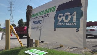 The City of Memphis hosts another Dumpster Days District Cleanups [upl. by Jedlicka]