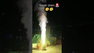 Super siren anar crackers shortvideo diwali siren [upl. by Aynotel869]