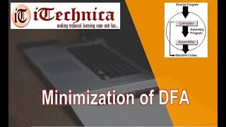 14 MINIMIZATION OF DFA with example [upl. by Kalagher435]